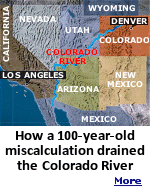 One hundred years ago, government officials divvied up water in the Colorado River among the seven states that rely on it including Arizona, California, Colorado, Nevada, New Mexico, Utah, and Wyoming. The agreement, known as the Colorado River Compact, was based on one critically important number: the total amount of water that the Colorado River can supply yearly.